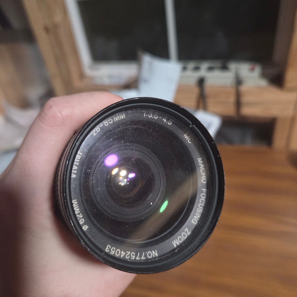 Vivitar 28-85mm f3.5-4.5 MC Macro Focusing Zoom Lens Minolta MD Mount Japan